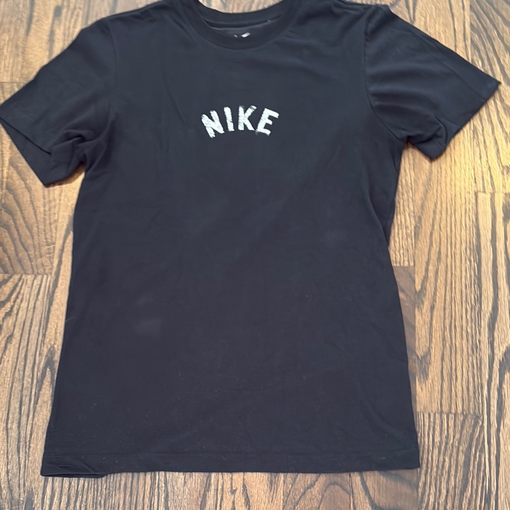 Nike Men’s Dri Fit Black T-Shirt Crew Neck Short Sleeve Size Small